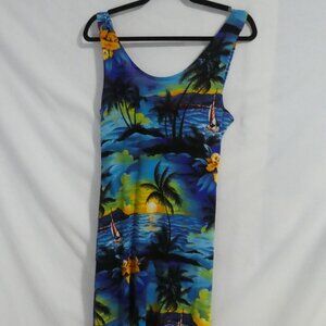 Vintage 1990’s Club Festival Hawaiian Shift Dress